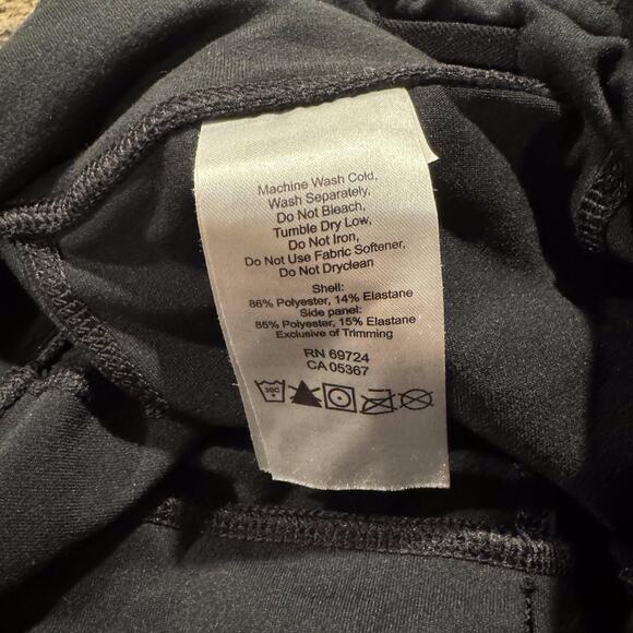 Columbia Womens Leggings Trail Flash Activewear Athletic Black Size Small KR - Picture 3 of 5